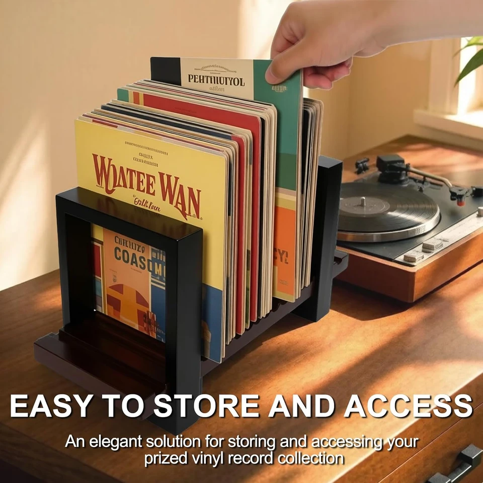ARCWEISSO adjustable vinyl record holder, product view 3