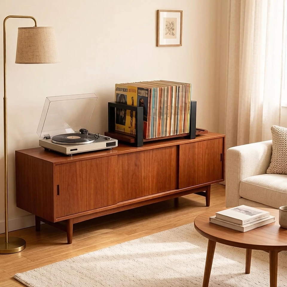 ARCWEISSO adjustable vinyl record holder, product view 4